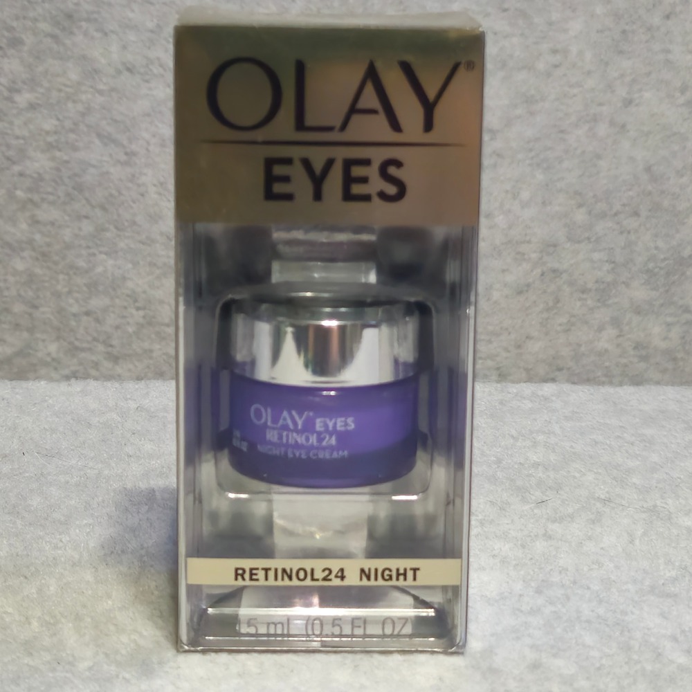 Olay Eyes Retinol 24 Night Eye Cream Women 0.5oz Hydrating B3 NIB